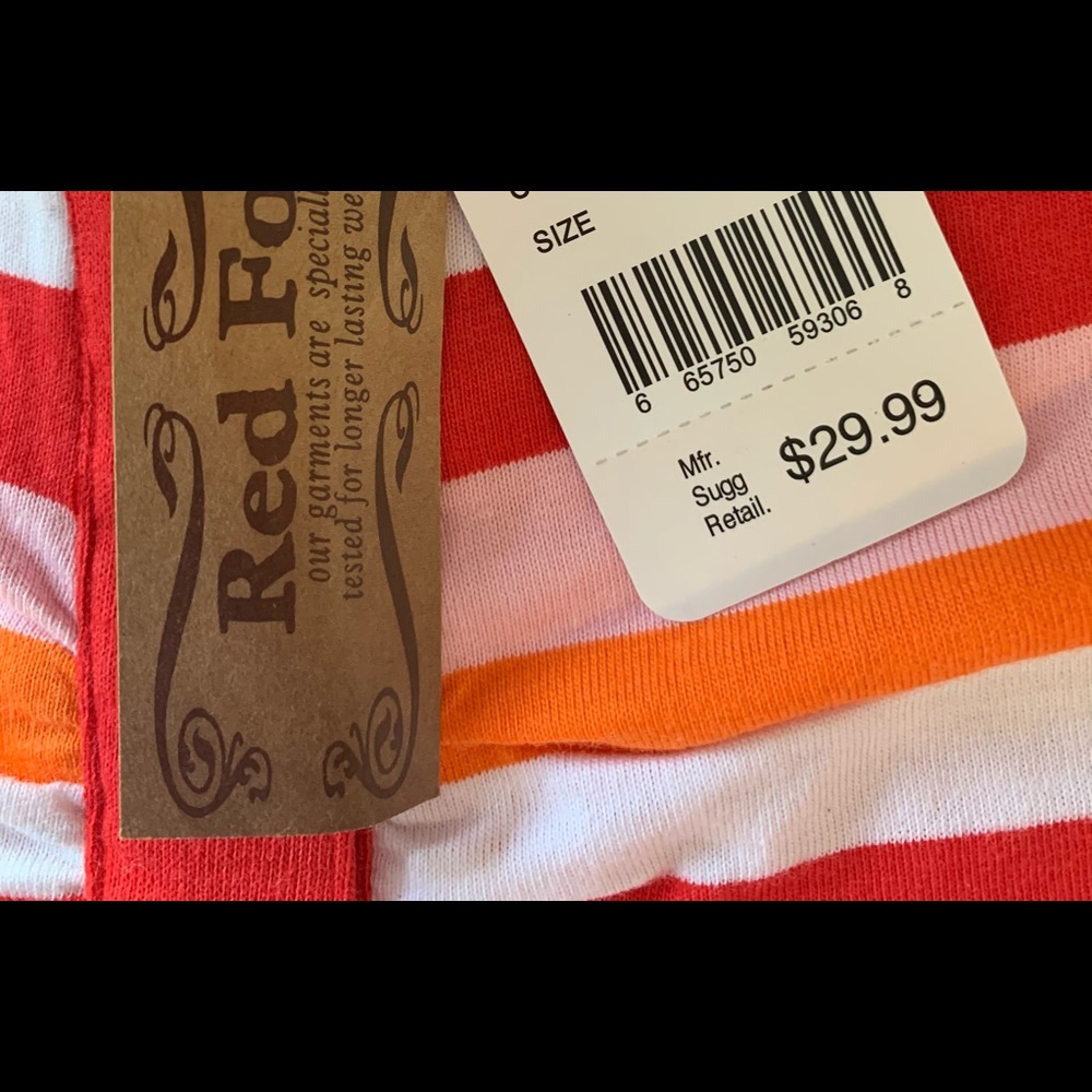NWTStriped polo style top - Picture 2 of 2
